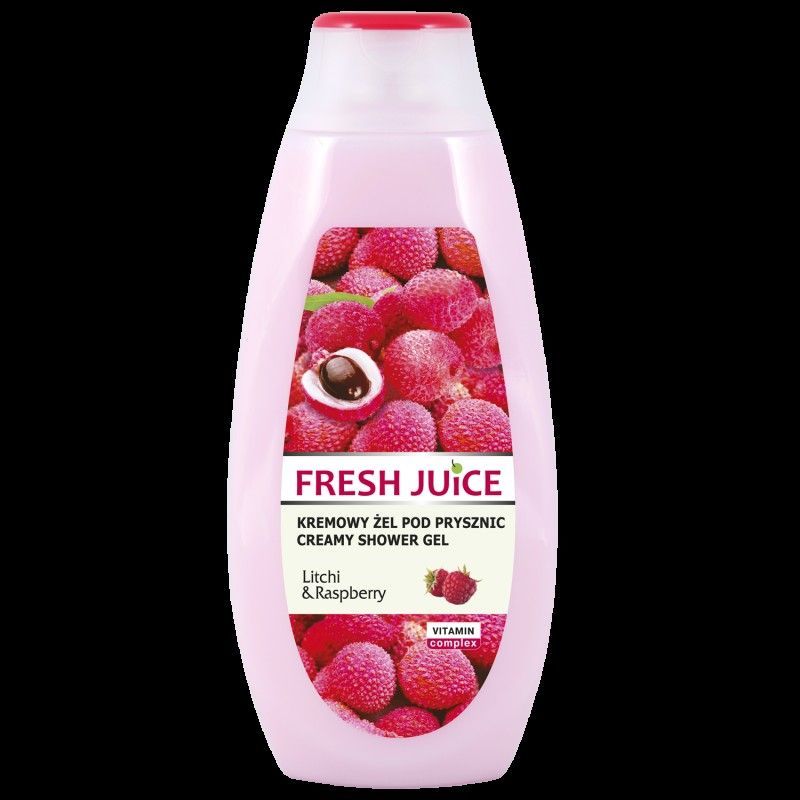Fresh Juice Żel pod prysznic Liczi i malina 400ml 1