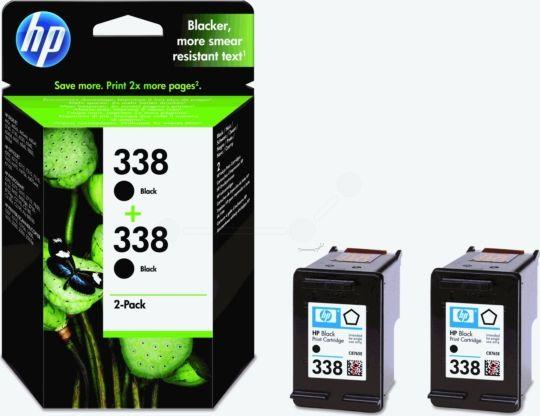 Tusz HP Tusz 338 Black 2-pak (CB331EE) 1