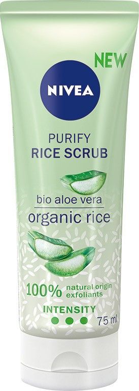 Nivea Peeling ryżowy z Bio Aloesem 75 ml 1