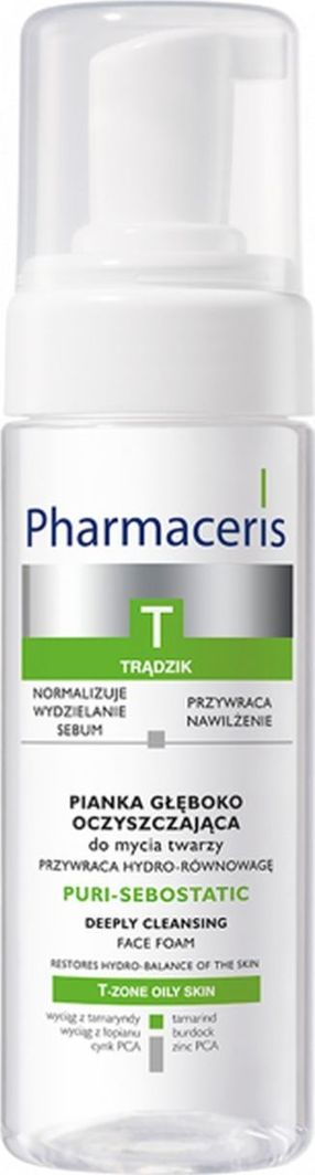 Pharmaceris Pianka do mycia twarzy T Puri-Sebostatic 150ml 1
