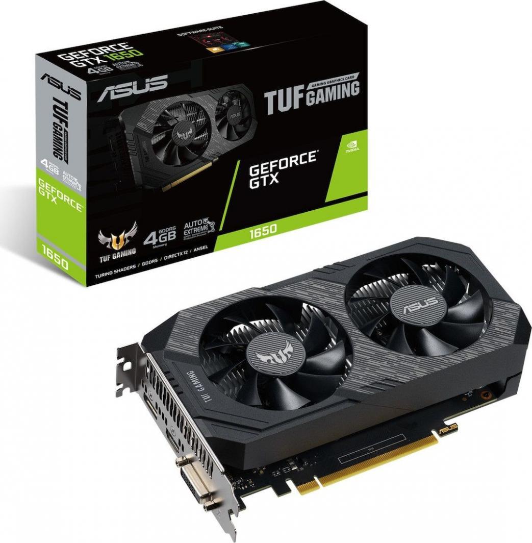 Karta graficzna Asus TUF GeForce GTX 1650 Gaming 4GB GDDR5 (90YV0CV5-M0NA00) 1