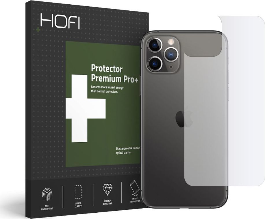 Hofi Glass SZKŁO HARTOWANE HOFI GLASS PRO+ BACK PROTECTOR IPHONE 11 PRO 1