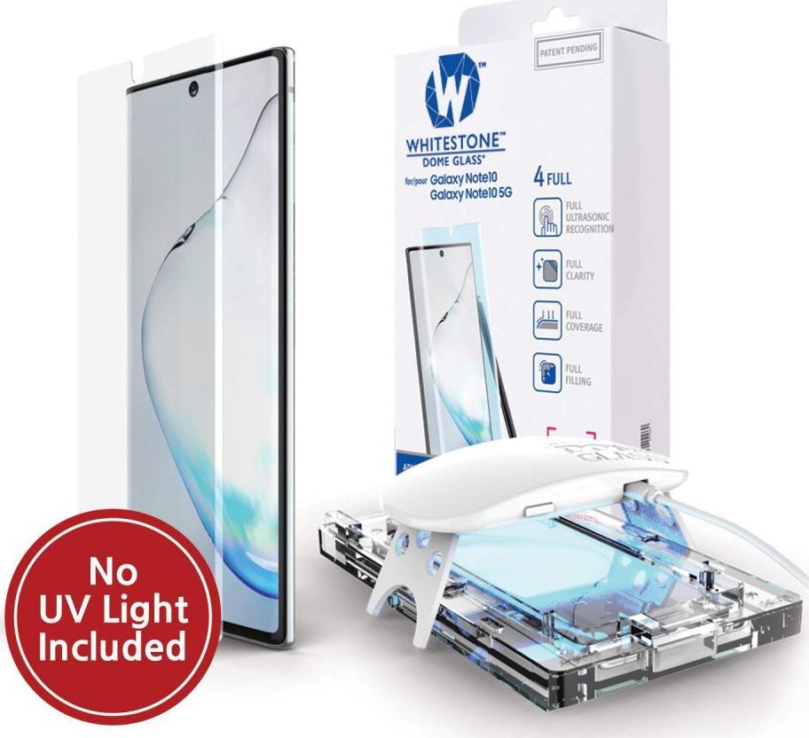 Whitestone SZKŁO HARTOWANE WHITESTONE DG REPLACEMENT GALAXY NOTE 10+ PLUS CLEAR 1