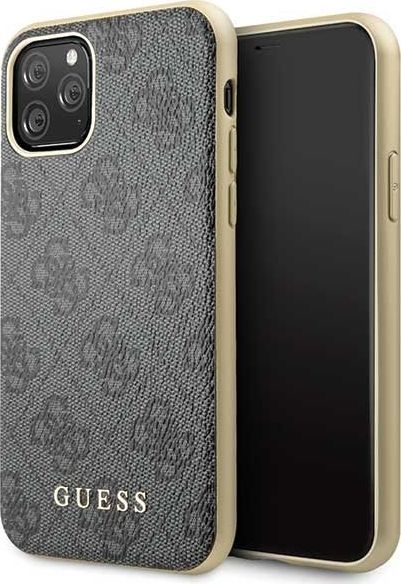 Guess Guess GUHCN58G4GG iPhone 11 Pro szary/grey hard case 4G Collection 1