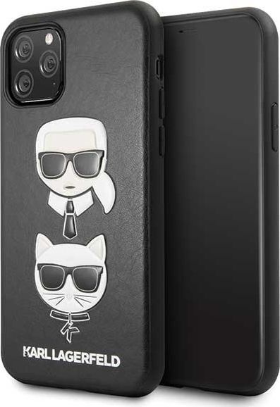Karl Lagerfeld Karl Lagerfeld KLHCN58KICKC iPhone 11 Pro hardcase czarny/black Karl & Choupette 1