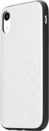 Etui Leather Case iPhone XS Max białe 1