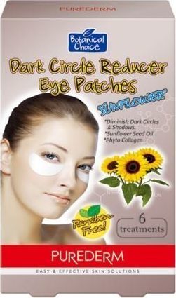 Purederm Maseczka pod oczy Dark Circle Reducer Eye Patches Sun Flower Seed Oil rozjaśniająca 6 szt. 1
