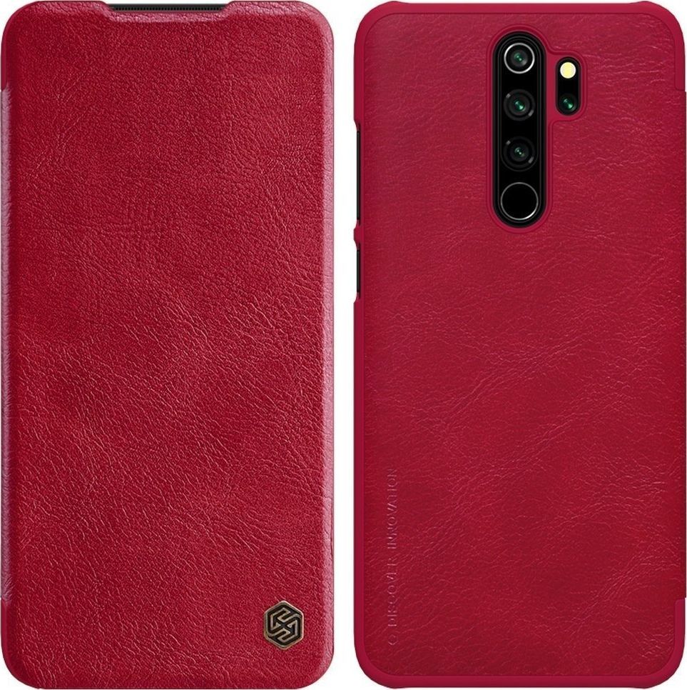 Nillkin Etui Nillkin QIN Xiaomi Redmi Note 8 Pro - czerwone 1