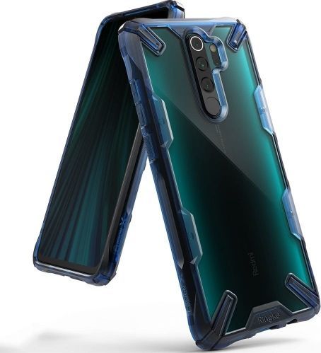 Ringke Ringke Fusion X Etui Xiaomi Redmi Note 8 Pro BLUE 1