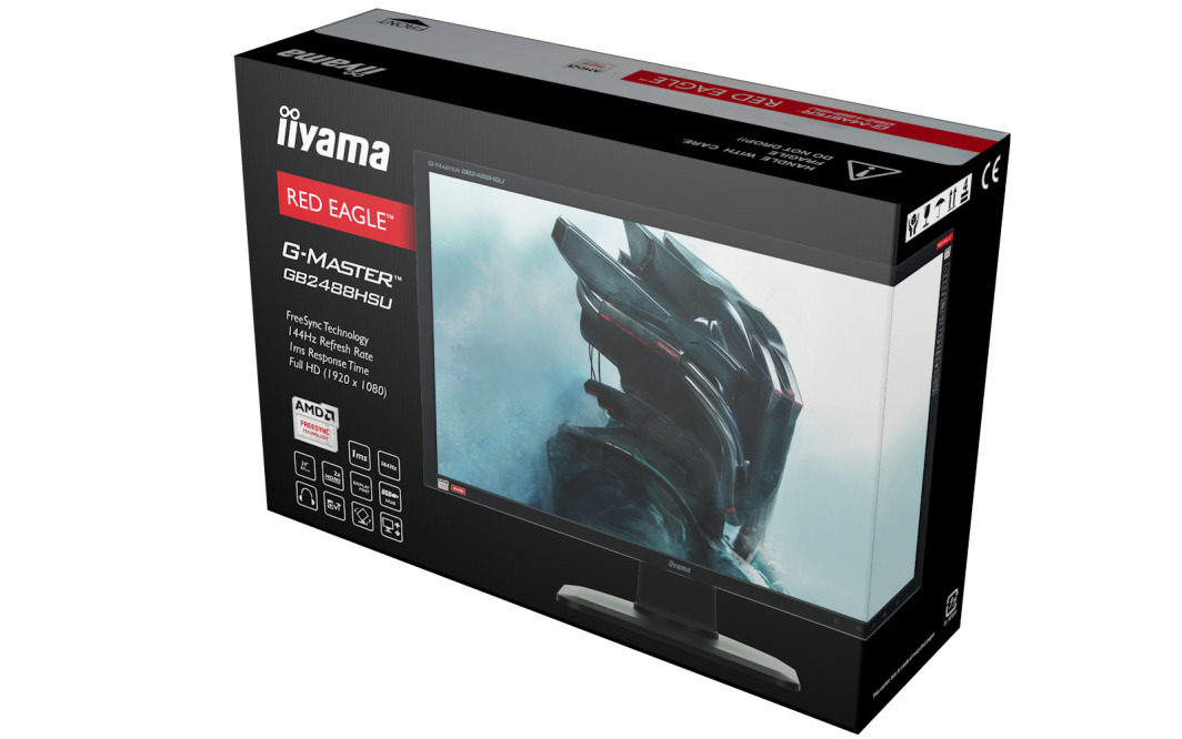 iiyama G-MASTER Red Eagle GB2488HSU - Monitor - Morele.net