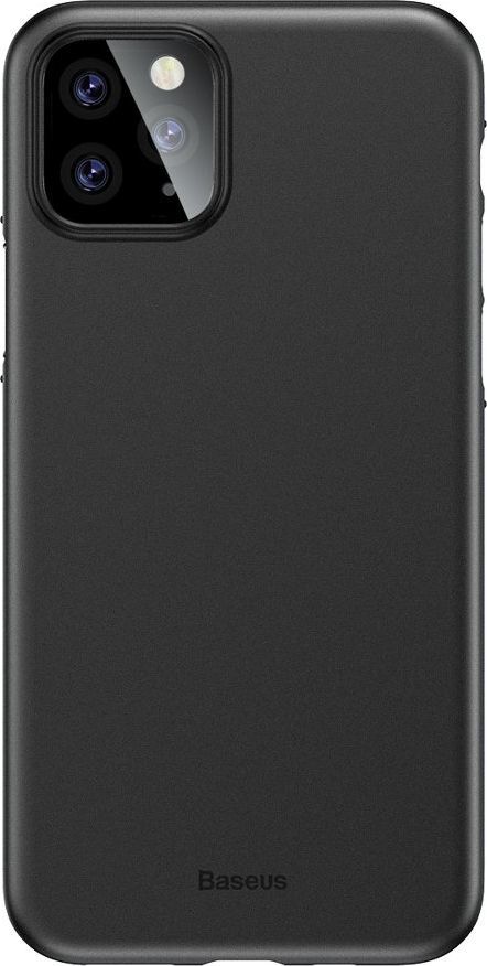 Baseus Baseus Wing Case ultracienkie etui pokrowiec iPhone 11 Pro czarny (WIAPIPH58S-A01) uniwersalny 1