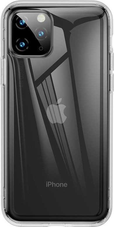 Baseus Baseus Safety Airbags elastyczny pokrowiec etui ze wzmocnionymi narożnikami iPhone 11 Pro przezroczysty (ARAPIPH58S-SF02) uniwersalny 1
