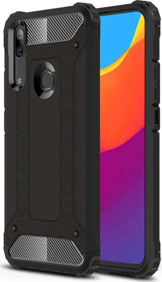 Hurtel Hybrid Armor pancerne hybrydowe etui pokrowiec Huawei P Smart Z czarny uniwersalny 1