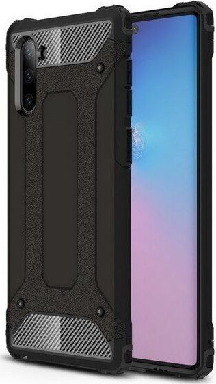 Hurtel Hybrid Armor pancerne hybrydowe etui pokrowiec Samsung Galaxy Note 10 czarny uniwersalny 1