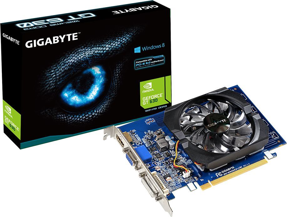 Сравнение видеокарт gigabyte geforce gt 630