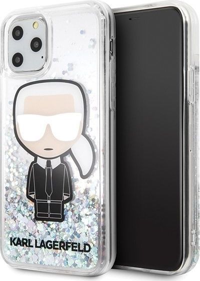 Karl Lagerfeld Karl Lagerfeld KLHCN58LGIRKL iPhone 11 Pro hardcase Glitter Iridescent Ikonik uniwersalny 1