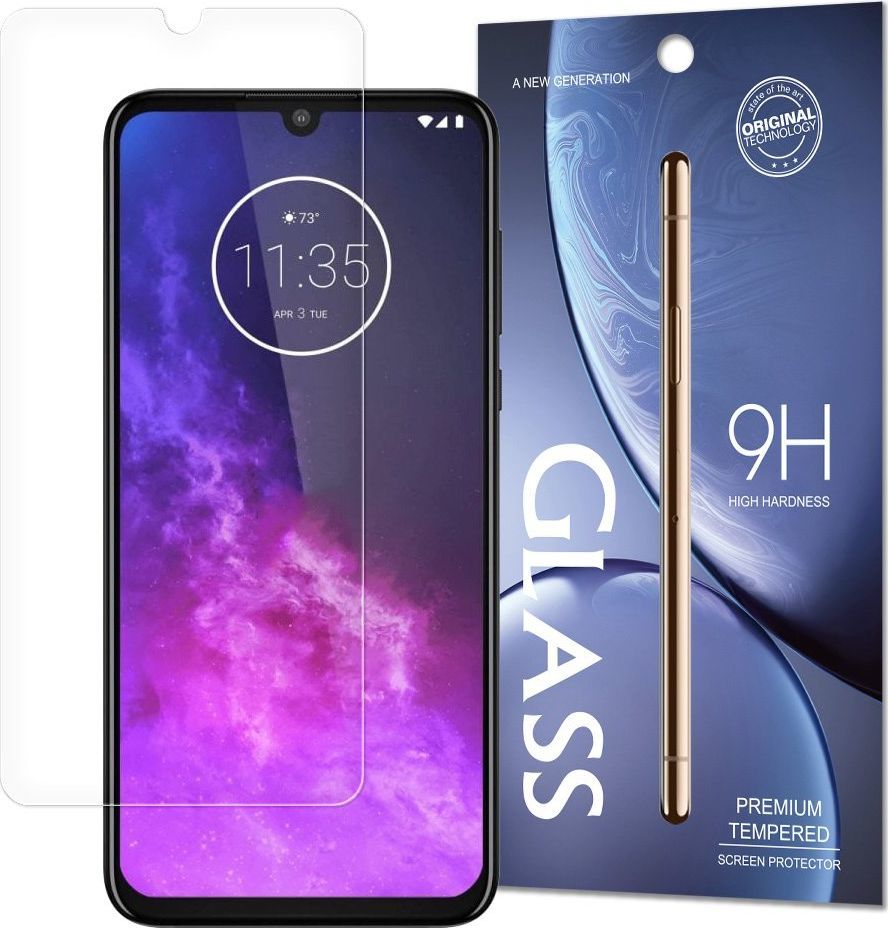Hurtel Tempered Glass szkło hartowane 9H Motorola One Zoom (opakowanie – koperta) uniwersalny 1