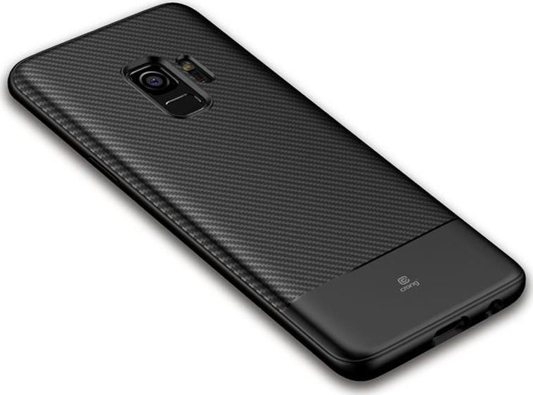 Crong Crong Prestige Carbon etui Samsung Galaxy S9 (czarny) 1
