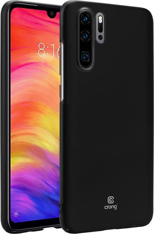 Crong Crong Smooth Skin Etui Huawei P30 Pro czarne 1