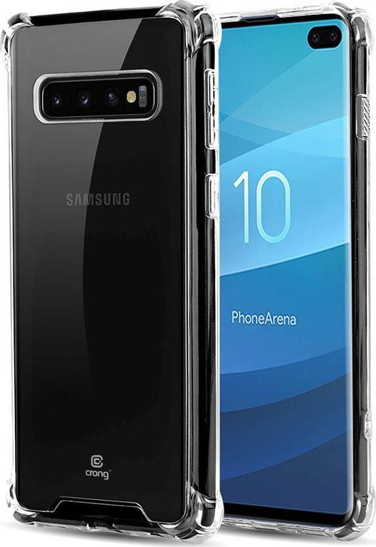 Crong Crong Hybrid Protect Cover Etui Samsung Galaxy S10 Plus (przezroczysty) 1