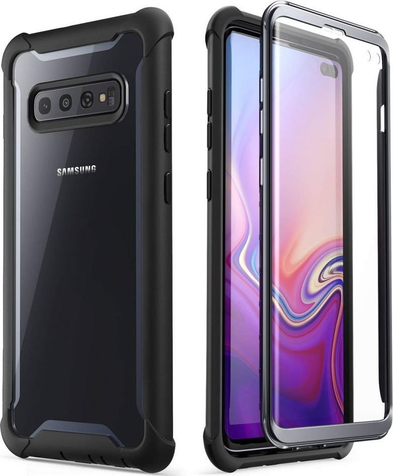 Supcase SUPCASE IBLSN ARES Etui pancerne Samsung Galaxy S10+ PLUS czarne 1