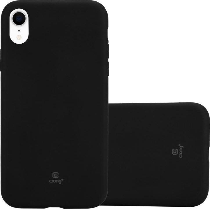 Crong Crong Soft Skin Cover etui iPhone XR (czarne) 1