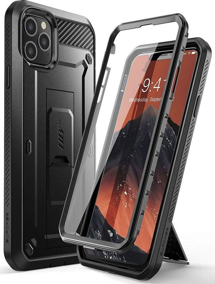 Supcase SUPCASE UNICORN BEETLE PRO Etui pancerne iPhone 11 PRO czarne 1