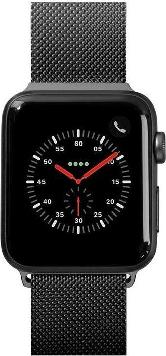 Laut Laut Steel Loop - Pasek ze stali nierdzewnej do Apple Watch 38/40 mm (czarny) 1