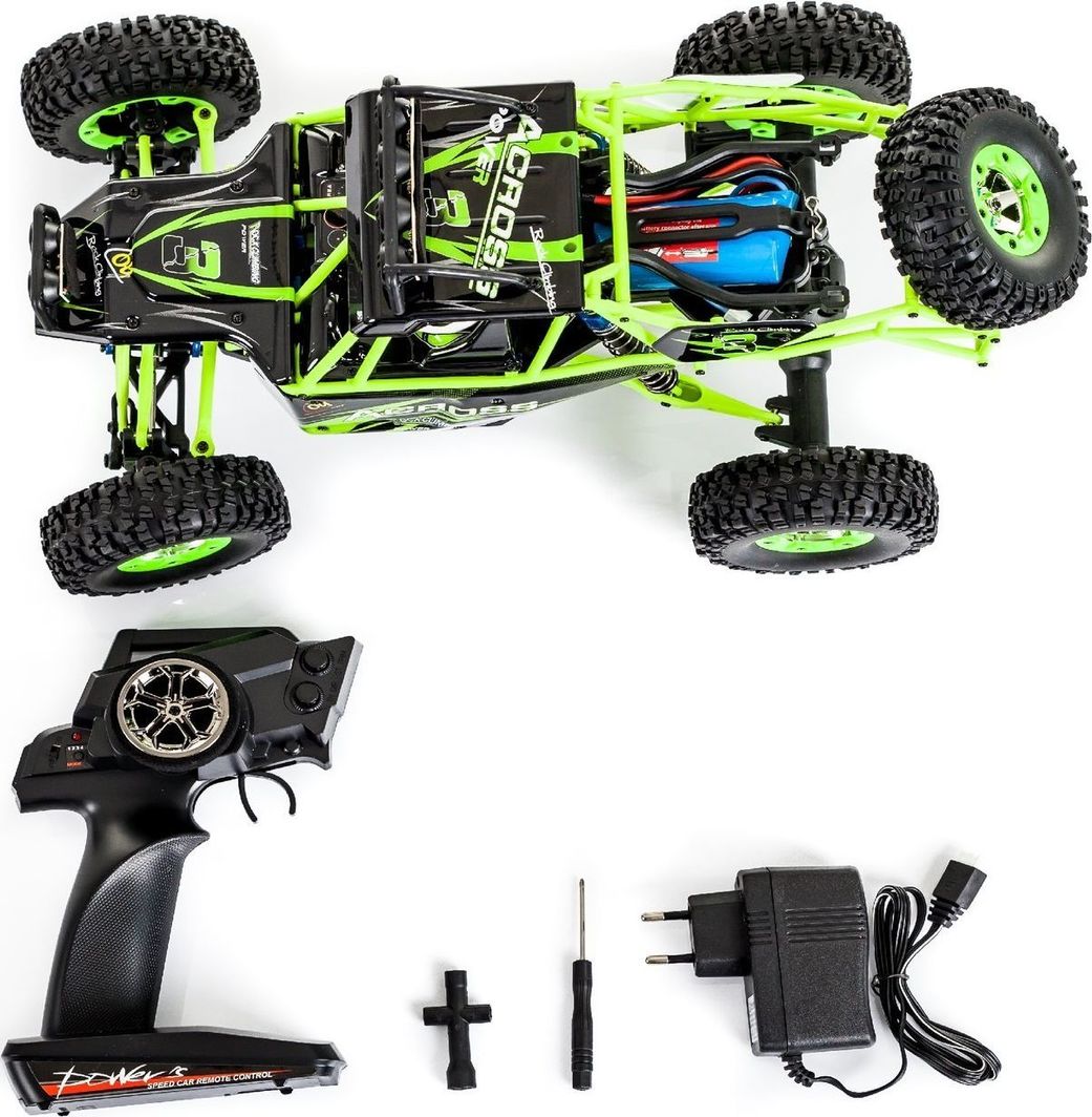 WL TOYS Samochód RC WLtoys Buggy 12428 2.4G 4WD 112 Uniwersalny w