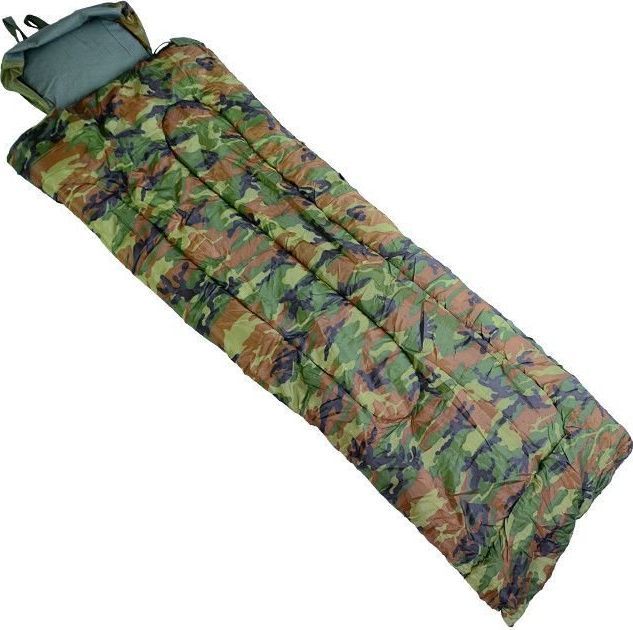 Mil-Tec Śpiwór Pilot woodland 1