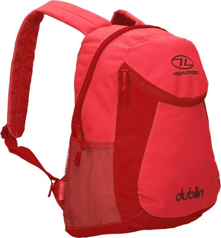 Highlander Plecak sportowy Dublin 15L Czerwony uniwersalny 1