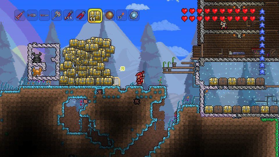 Сколько весит terraria на xbox 360