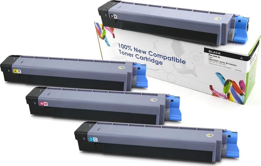 Toner Cartridge Web Magenta Zamiennik 44844506 (CW-O831MN) 1