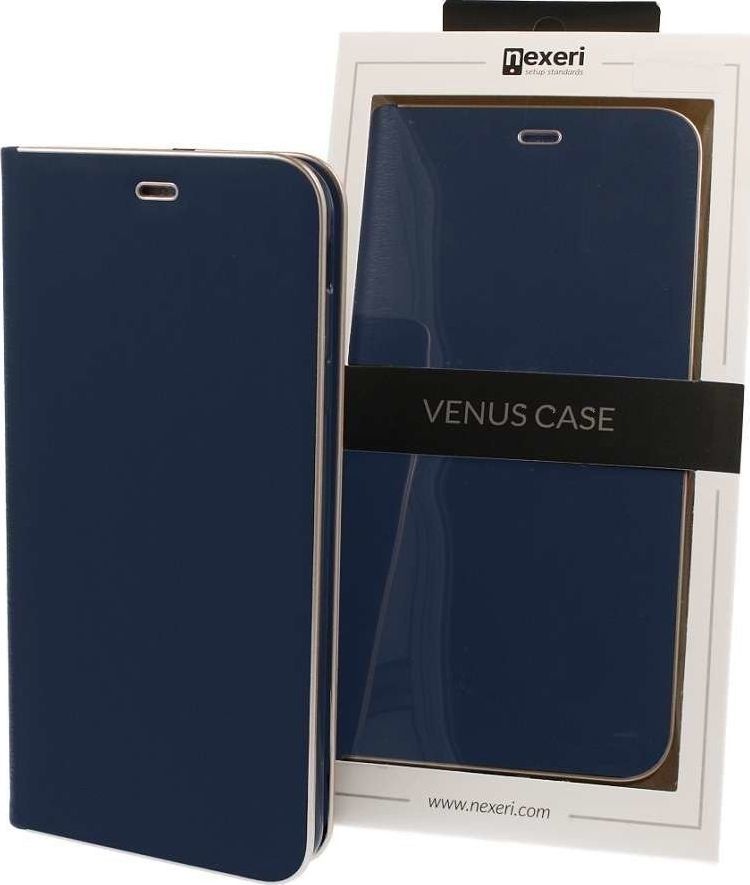 Nexeri Etui IPHONE 11 PRO z klapką Nexeri Venus granatowe uniwersalny 1