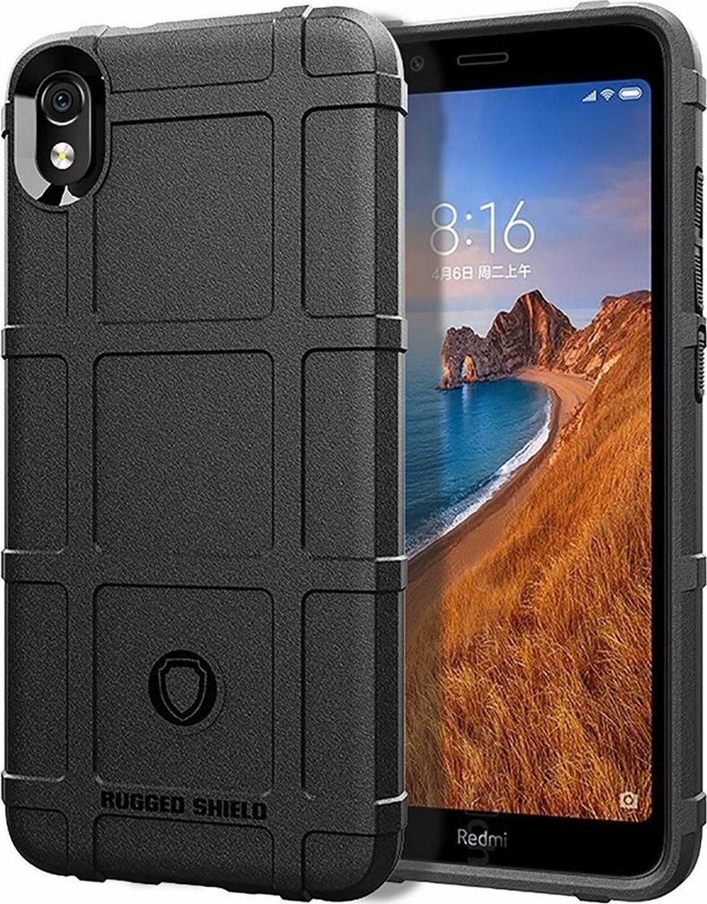 Etui Pancerne Rugged Square XIAOMI REDMI 7A czarne uniwersalny 1