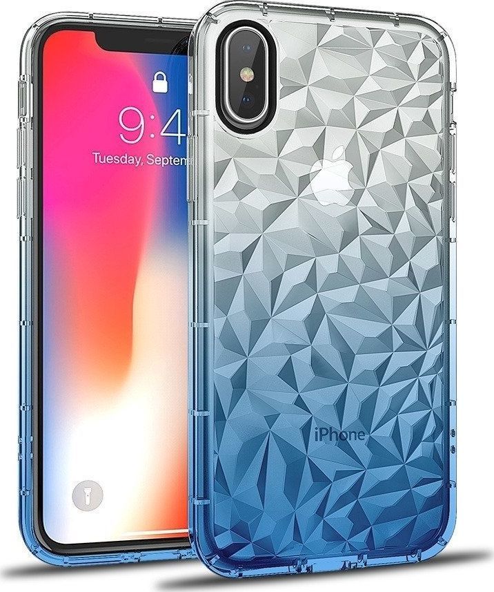 Etui Diamond Ombre SAMSUNG GALAXY A70 niebieskie uniwersalny 1