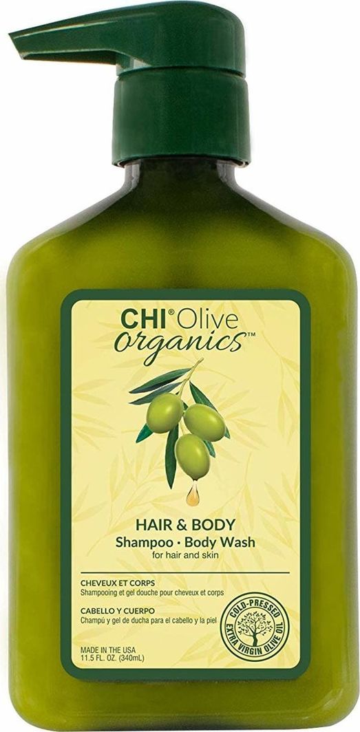 Chi Olive Organics Hair & Body Shampoo 340ml 1