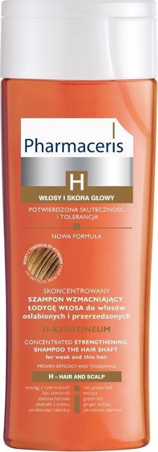 Pharmaceris Skoncentrowany szampon wzmacniający łodygę włosa H-Keratineum 250ml 1