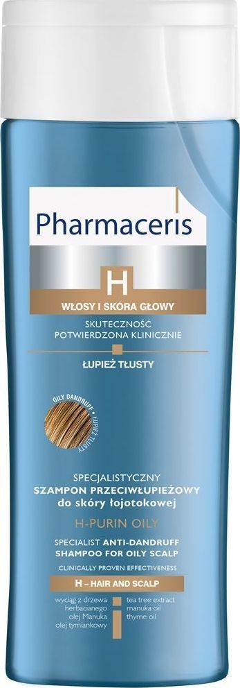 Pharmaceris Specjalistyczny szampon przeciwłupieżowy H-Purin Oily 250 ml 1