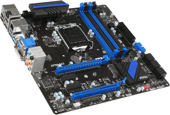 Płyta główna MSI Z97M-G43, LGA 1150, 4xDDR3, VGA, 1x M2, GbLAN, mATX (Z97M-G43) 2