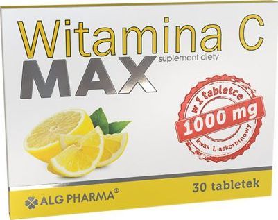 Alg Pharma Witamina C Max, 30 tabletek 1