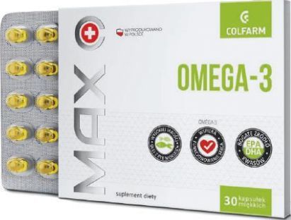 Colfarm MAX Omega-3, 30 kapsułek 1