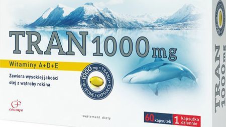 Colfarm Tran 1000 mg kaps. 1 g 60 kaps. 1