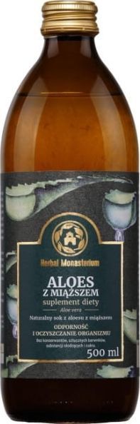 Herbal Monasterium Sok z Aloesu z miąższem, Herbal Monasterium, 500 ml 1