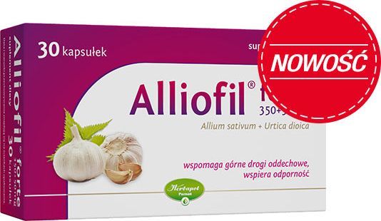 Herbapol Alliofil forte kaps. 0,35g+0,05g 30 kaps. 1