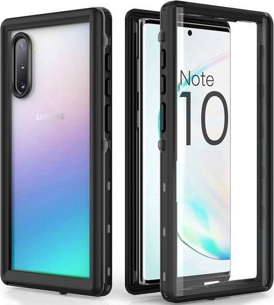 Alogy Etui Alogy do telefonu Samsung Galaxy Note 10 Waterproof IP68 czarno-szare uniwersalny 1