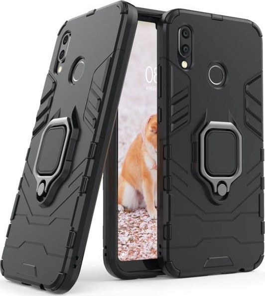 Alogy Etui Alogy Stand Ring Armor do Huawei P20 Lite czarne uniwersalny 1
