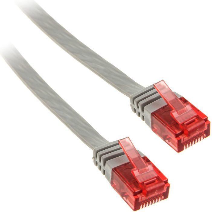  InLine 7m - kabel sieciowy U/UTP - 1000 Mbit - Cat.6 - RJ45 - szary (71607) 1
