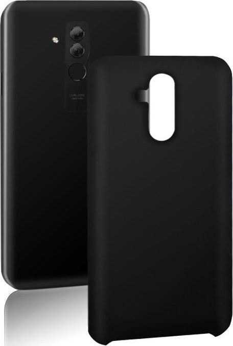 Qoltec Etui Premium na Huawei Mate 20 Lite | Płynny silikon | czarny 1
