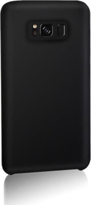 Qoltec Etui Premium na Samsung Galaxy S8 | płynny silikon | czarny 1